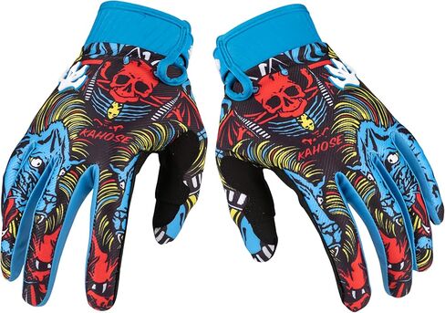 Motorcycle & Cycling Gloves for Men Women, Breathable Comfortable Durable Touchscreen, Adjustable Wrist Strap for Motorbike BMX ATV Dirt Bike Climbing MTB in Saudi Arabia