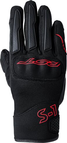 قفازات RST S1 Mesh CE للدراجات النارية - غلاف جلدي/الأداء، لوحات تهوية، حماية من الصدمات معتمدة من CE - استخدام الطريق/المغامرة in Kuwait