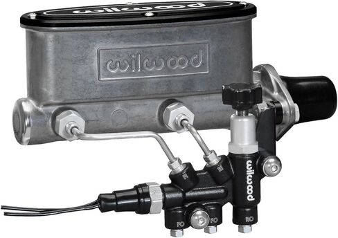 مجموعة Wilwood HV Tandem M/C مع دعامة L/H وصمام دعامة - تجويف 1 بوصة in Kuwait