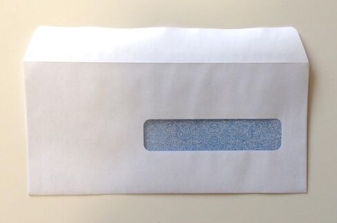 CMS 1500 - HCFA Self-Seal Window Envelopes for Claim Forms (No. 10-1/2) 4-1/2" x 9-1/2", White with Inside Security Tint - 100 ENVELOPES in Saudi Arabia