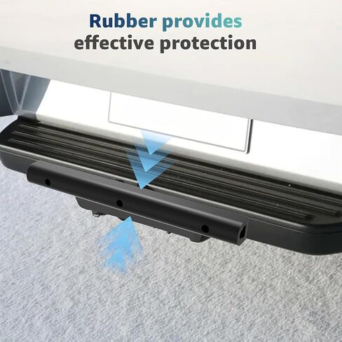 2090616-2 20-Inch Rubber Bumper Guard Protector Strips 2PCS Loading Dock Protector & Rear Fender Pad Bump Stop for Trucks Vans Trailers with Install Screws in Saudi Arabia