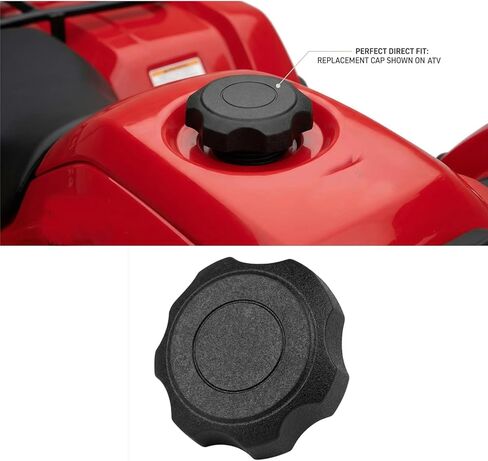 غطاء خزان الوقود غطاء غاز متوافق مع Honda ATV Foreman 500 520 Rancher 420 2014-2024 Rubicon 500 520 2015-2024 OEM # 17620-HR3-A20 أسود in Kuwait