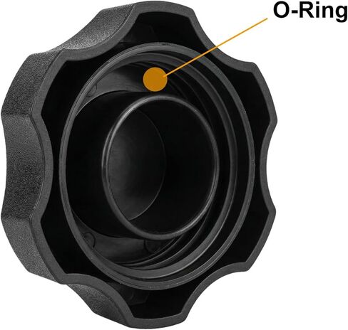 غطاء خزان الوقود غطاء غاز متوافق مع Honda ATV Foreman 500 520 Rancher 420 2014-2024 Rubicon 500 520 2015-2024 OEM # 17620-HR3-A20 أسود in Kuwait