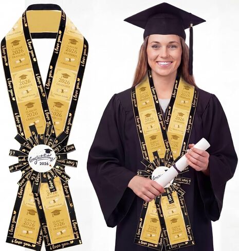 Janinka Graduation Money Lei مع حامل النقود فئة DIY من 2026 شريط التخرج Leis هدية زينة Grad هدايا نقدية لمستلزمات حفلات الكلية بالمدرسة الثانوية (أزرق، ذهبي) in Kuwait