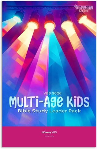 Lifeway Kids VBS 2026 Illumination Station Multi-Age Kids Bible Study Leader Pack in Kuwait