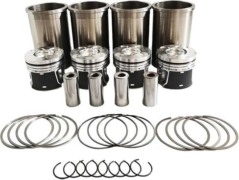 Vm R428 94mm Piston and Cylinder Liner Compatible For Landwind Parts Vm Motori R428 2.8 Liner Kit Auto Engine Systems in Saudi Arabia