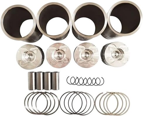 Vm R428 94mm Piston and Cylinder Liner Compatible For Landwind Parts Vm Motori R428 2.8 Liner Kit Auto Engine Systems in Saudi Arabia