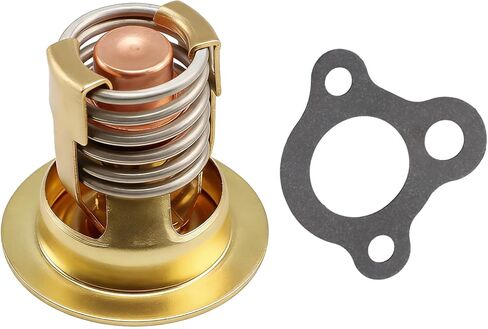 Thermostat Kit Compatible with Mercury Marine Mercruiser 2.5L 3.0L Engine Replace# 59078Q3 59078T3 59078 Sierra 18-3650 in Kuwait