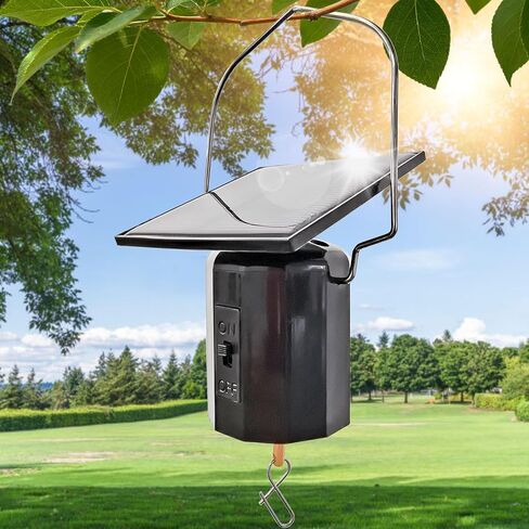 Solar Powered Wind Spinner Motor, Revolving Hanging Display for Wind Spinners, Windchime, Suncatcher, Christmas Ornament, Rotating for Patio Lawn Garden Decoration Outdoor Decor in Saudi Arabia