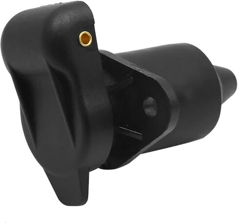 uxcell 3 Pin Trailer Plug Euro Standard Trailer Socket Towbar Light Electric Adapter for RV Car CaravansTrailer in Kuwait