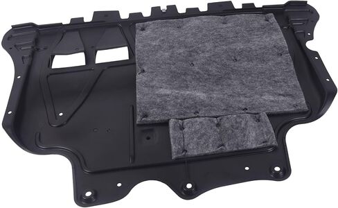 Front Engine Splash Shields w/Cotton, Compatible with Audi A3 2015-2020, for Volkswagen Jetta 2019-2023, for A3 Quattro 2015-2020, Replaces 3Q0825236D, 3Q0825236C in Kuwait