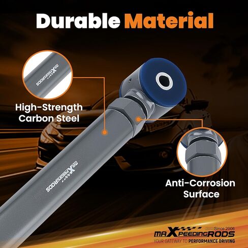 أذرع التحكم العلوية الأمامية القابلة للتعديل من maxpeedingrods لسيارة جيب شيروكي XJ Wrangler TJ، لسيارة جيب جراند شيروكي ZJ WJ مع رفع 0-8 بوصة in Kuwait