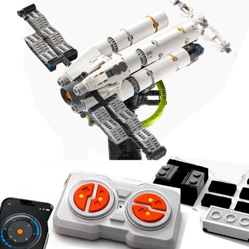 Power Pack Compatible with Lego Project Hail Mary 11389 Remote & App Controller Motor – Upgrade Kit Only, Model Not Included in Saudi Arabia