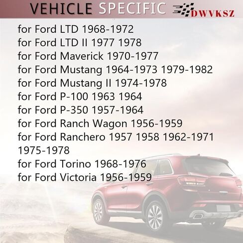 استبدال محمل ناقل الحركة اليدوي الخلفي لـ Ford Ranchero 3.3L 1964 1965 1966 1967 1968، لـ Mustang 4.1L 1969 1970 1971 1972 1973، لـ Mustang 4.7L 1964 1965 1966 1967 1968، 1 Pack in Kuwait