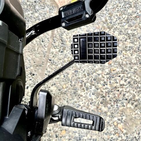 Foot Brake Pedal Pad Anti Slip Compatible with Honda Rebel/CMX 1100 2021 2022 2023 2024 2025,Aluminum Alloy,CNC-machined,Anodized,Rebel 1100 Accessories,CMX 1100 Accessories in Saudi Arabia