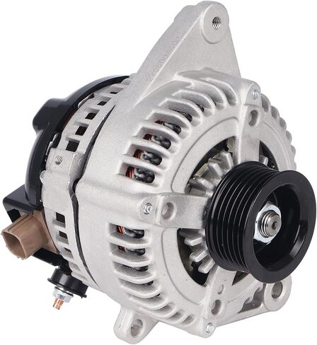 PAROD® Alternator 12V 130A مناسب لـ 2004-2006 Lexus RX330، 2004-2007 Toyota Highlander 3.3L V6، 2004-2006 Sienna CW 6-Groove Clutch Pulley استبدال #270600A100 in Kuwait