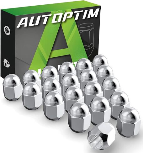 AUTOPTIM M12x1.25 OEM Lug Nuts - Replacement for 1994-2025 Subaru Outback, 1997-2025 Forester, 2013-2025 Crosstrek, 2019-2025 Ascent, 2022-2025 Solterra, 20PCS Black OEM Factory Style Lug Nut in Saudi Arabia