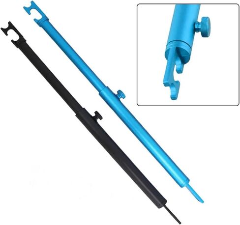 Tailgate support rod Adjustable Car Tailgate Stand Featuring Pole Suspension Universal(Blue) in Saudi Arabia