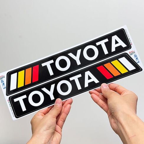 GRITKULTURE ملصق جرافيك TRD قابل للإزالة من الفينيل ثلاثي الألوان مقاس 11.2 بوصة × 1.7 بوصة للسنة العالمية تاكوما وتندرا، شاحنات الطرق الوعرة 4 عداء وسيارات الدفع الرباعي مع ممسحة وسهولة التركيب in Kuwait
