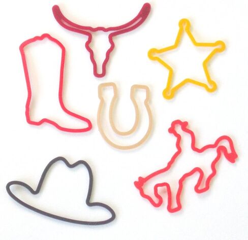 Silly Bandz Wild West - Pack of 24 Bands in Saudi Arabia
