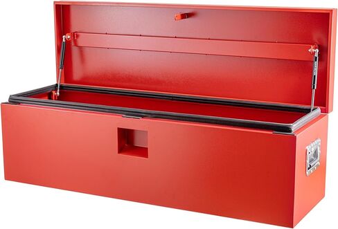 GarveeLife Heavy Duty Steel Truck Bed Tool Box – Weatherproof & Lockable Storage with Dual Gas-Shock Lids, Drill-Proof Security, Global Fit for Pickup, Trailer, RV – Secure Truck Bed Toolbox in Kuwait