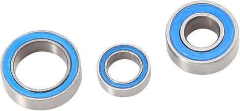 RC Repair Parts Compatible with Tamiya for TT01 TT‑01 TT01E TT01D for TT02B 1/10 RC Car Upgrade Parts Accessories Rubber Sealed Ball Bearing Kit in Kuwait
