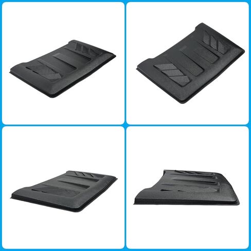 Dermon Hood Scoop for 2022-2025 Ford Maverick Hood Air Intake Bonnet Scoop Vent Cover ABS Matte Gray in Saudi Arabia