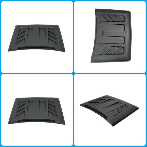 Dermon Hood Scoop for 2022-2025 Ford Maverick Hood Air Intake Bonnet Scoop Vent Cover ABS Matte Gray in Saudi Arabia