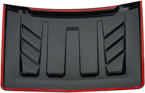 Dermon Hood Scoop for 2022-2025 Ford Maverick Hood Air Intake Bonnet Scoop Vent Cover ABS Matte Gray in Saudi Arabia