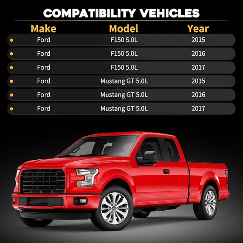 FL3Z-6754-C FL3Z-6750-D مقياس زيت المحرك مع أنبوب تحت غطاء الصمام مناسب لفورد F-150 5.0L 2015-2017 مناسب لفورد موستانج GT 5.0L 2015-2017 يستبدل FL3Z6754C FL3Z6750D in Kuwait