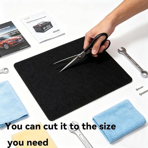 6 Pcs Battery Protector Mat, 8 x 12 Inch Battery Tray Mat, Battery Acid Absorber Mat, Batteries Box Pad for Batteries, Cars, RVs, Trucks, SUVs, and Boats in Kuwait