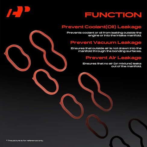 A-Premium Lower and Upper Engine Intake Manifold Gasket Set Compatible with Dodge Charger 2006-2010, Avenger 2008-2010, Intrepid 1998-2004, Magnum, Stratus & Chrysler 300, Sebring, Concorde, Intrepid in Kuwait