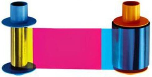045230 YMCKO Dye-Sublimation Ribbon for DTC4500e - 700 Images in Saudi Arabia