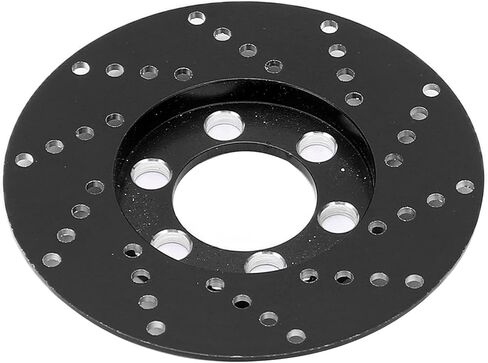 4pcs RC Brake Disc Aluminum Alloy Brake Caliper, RC Brake Disc for 2.2 Inch Wheel, Simulation Wheel Brake Caliper for 1/10 RC Crawler Car, Compatible with Axial SCX10 90046, (Black) in Saudi Arabia