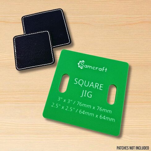 Samcraft Square Patch Jig for xTool F1 - يحمل رقع جلدية مقاس 2.5 و3 بوصة للنقش in Kuwait
