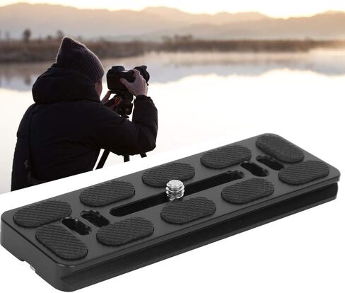 Mirror Camera Mounting Plate Arrow Storage Case Plate Aluminium Alloy Arrow Storage Case With 4In Screw Accessory for Arca Mount Ballhead 120Mm Length Lightweight Design for Cameras V (120mm) in Kuwait