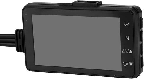 Akozon Motorcycle 1080P Video Recorder HD DVR 120 Degree Dash Camera Display IP68 for Motorcycle Riders in Kuwait