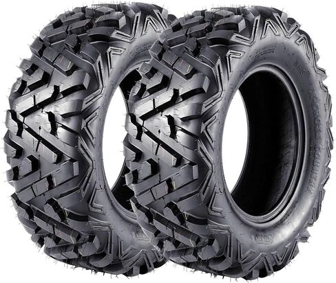 Set of 2 ActiveTrail All-Terrain Tire - 25x8x12 ATV Tires, 25x8-12 ATV Tires, 6 PR, Tubeless QD137 in Saudi Arabia
