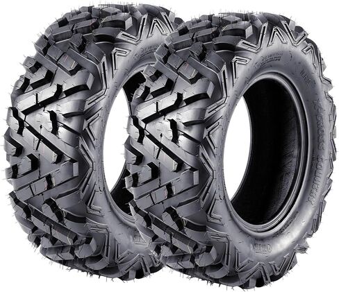 Set of 2 ActiveTrail All-Terrain Tire - 25x8x12 ATV Tires, 25x8-12 ATV Tires, 6 PR, Tubeless QD137 in Saudi Arabia