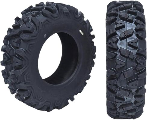 Set of 2 ActiveTrail All-Terrain Tire - 25x8x12 ATV Tires, 25x8-12 ATV Tires, 6 PR, Tubeless QD137 in Saudi Arabia