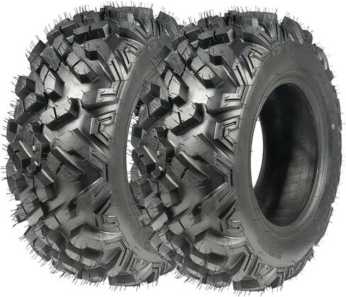 Set of 2 ActiveTrail All-Terrain Tire - 25x8x12 ATV Tires, 25x8-12 ATV Tires, 6 PR, Tubeless QD137 in Saudi Arabia