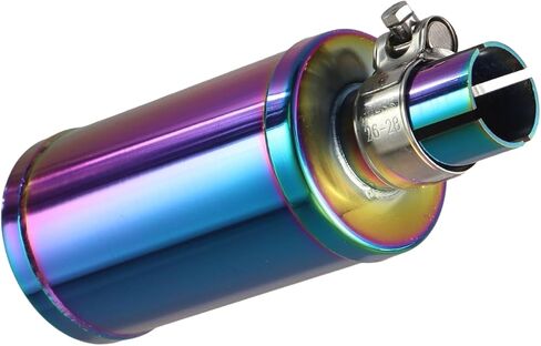 Exhaust Muffler Silencer With Clamp For Predator 212cc And 79cc Engine Mini Bike Go Kart Performance Parts Colorful in Kuwait