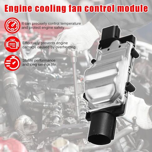 Engine Cooling Fan Control Module Compatible with Fan Module Fou Ford Escape 2013-2016 Focus 2012-2018 Transit Connect 2014-2017 Replace 1137328464 1137328567 in Saudi Arabia