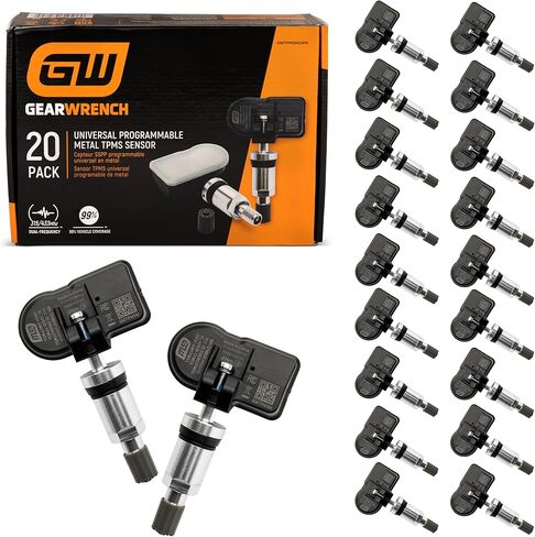 GEARWRENCH Universal Programmable Metal TPMS Sensor | 4 Pack | GWTPMSM4PK in Kuwait