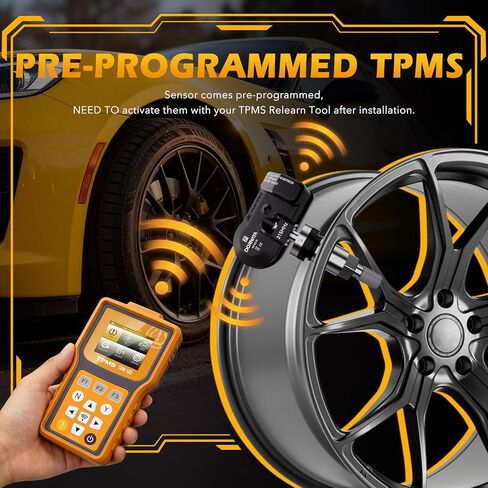 TPMS Sensor,Pre-Programmed Tire Pressure Monitoring Sensor - Compatible with Nissan Infiniti -Altima,Frontier,Versa,Q45,QX4,QX56-315MHz-Replace OE# 40700JA00B,40700JA00C in Saudi Arabia