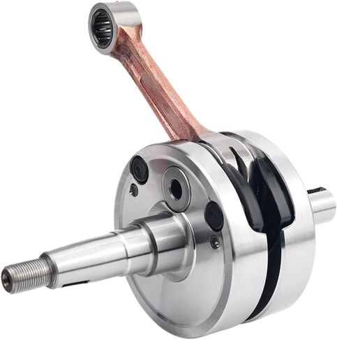 Connecting Rod Crankshaft Assembly for 125cc and 200cc Motorcycles Compatible with EXE MXC SX SXS SM EGS Models - Replaces OEM Part Numbers 50330018100 50330018200 50330018400 in Saudi Arabia