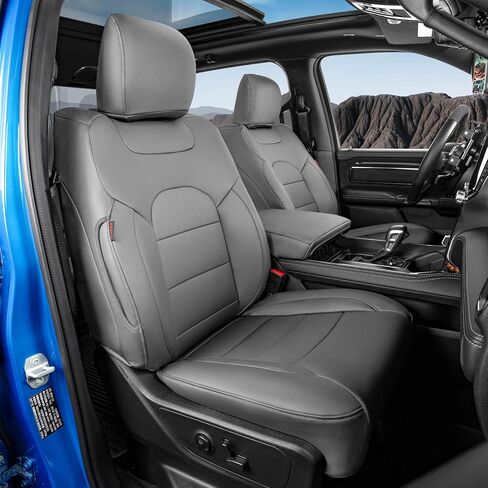 مجموعة أغطية مقاعد Coverdream Wrangler كاملة لسيارة Jeep Wrangler 2018-2026 Rubicon، Sport، Sahara، مقعد خلفي مقسم بدون مسند للذراع، مغطى بالكامل، واقي مقعد السيارة من الجلد الفاخر المقاوم للماء (أسود وألياف الكربون) in Kuwait