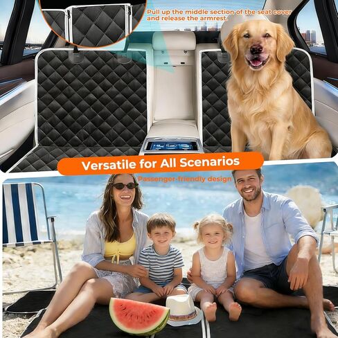 Dog Car Rear Seat Cover for Mazda CX-5 CX-50 CX-30 CX-90 CX-70 Mazda 3 Accessories, Waterproof Pet Seat Cover Hammock, Non-Slip Rear Seat Protector in Kuwait