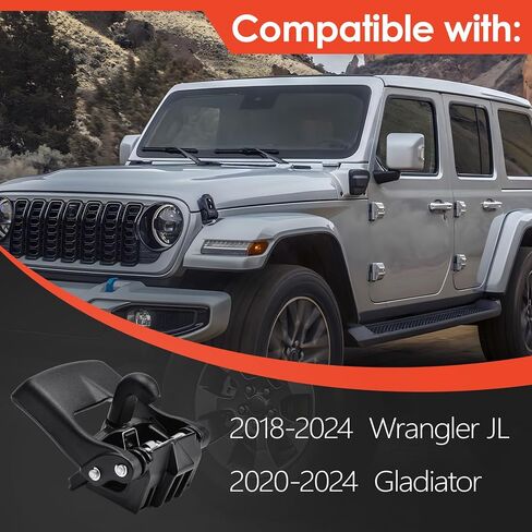 CULMKARI 68391566AA Folding Top Latch Fits for 2018-2024 Wrangler 2020-2024 Gladiator Replace Part Number 68391566AB in Saudi Arabia