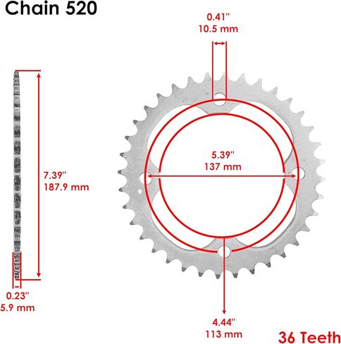 Caltric Green Drive Chain And Sprockets Kit Compatible with Suzuki Ltr450 Quadracer 450 2006-2009 in Kuwait